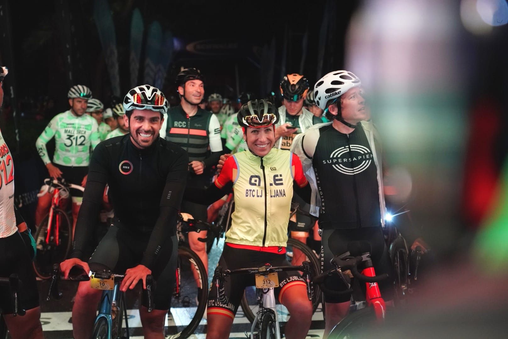 Unos 4500 ciclistas recorren la isla en la Mallorca 312