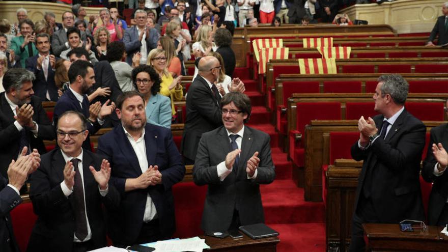 El Parlament de Cataluña, el 6 de septiembre de 2017.