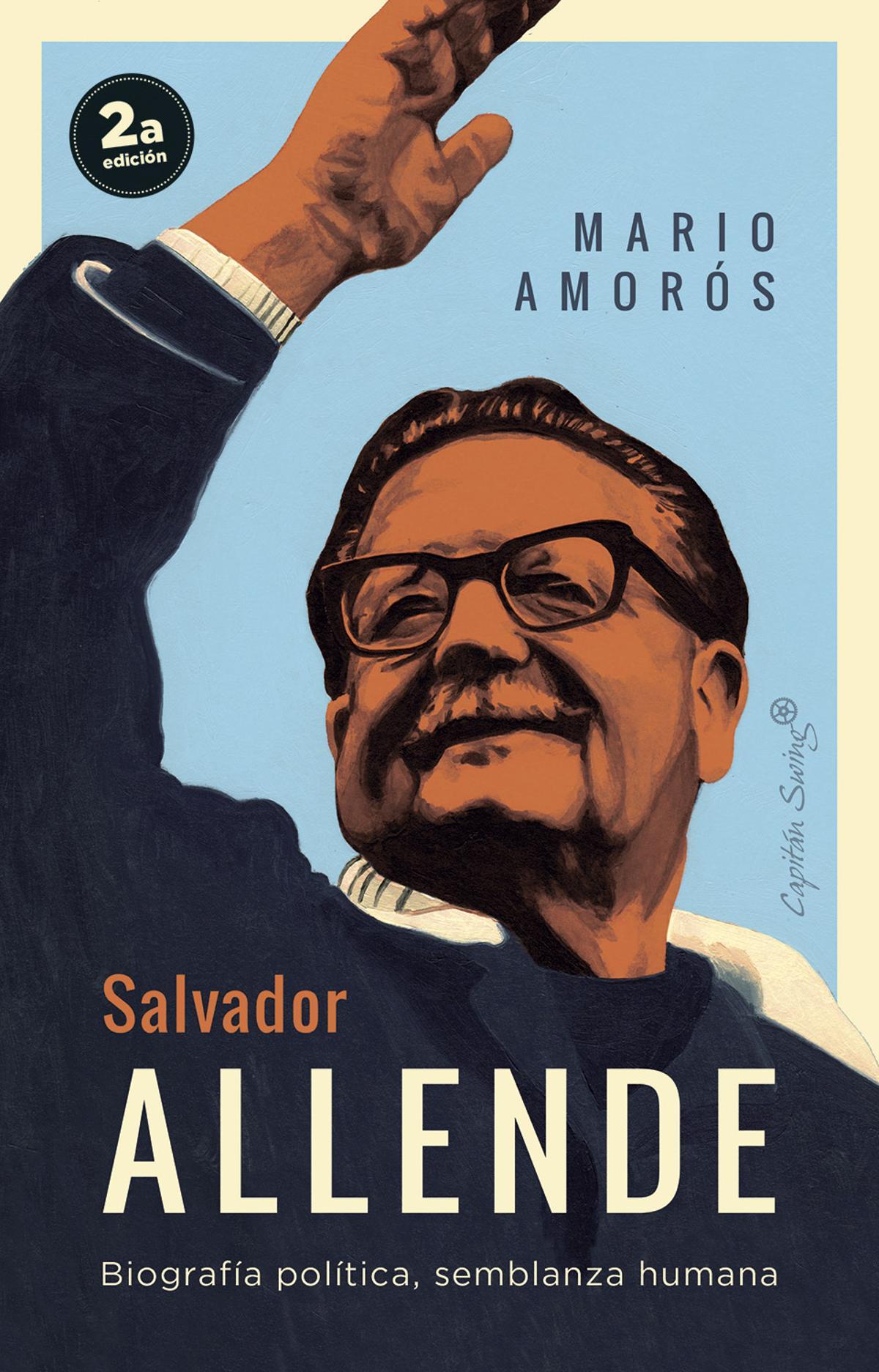 Portada del libro sobre Allende de Mario Amorós