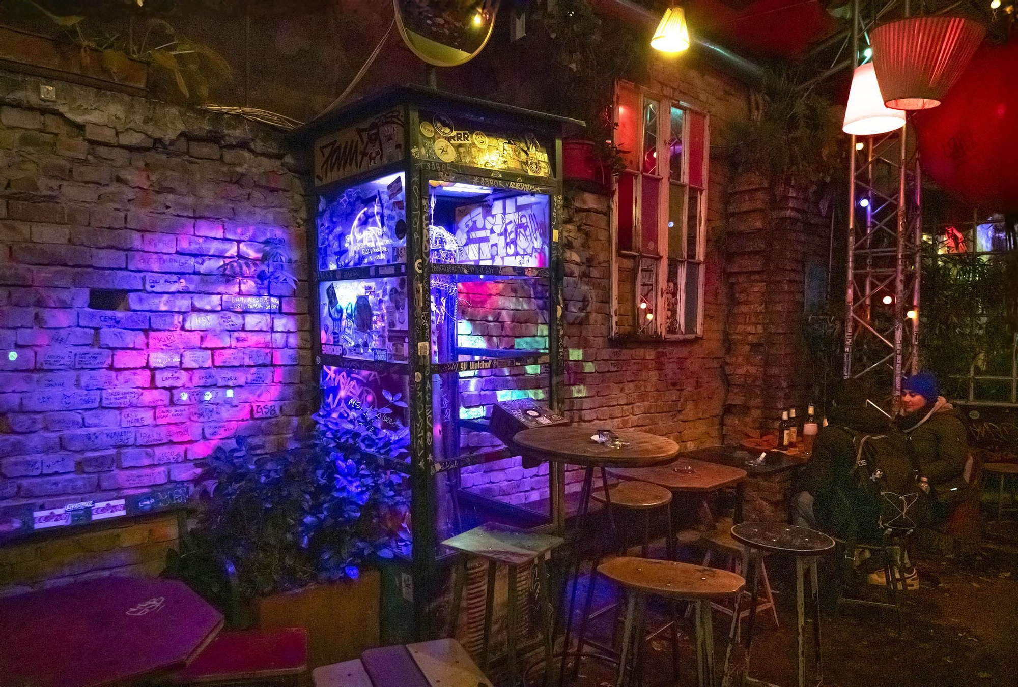 Otro de los 'ruin bar' de Budapest.