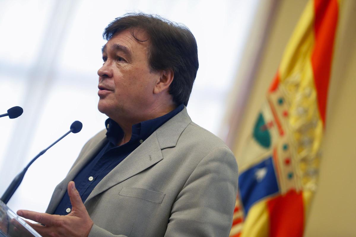 Tomás Guitarte, en una reciente comparecencia de prensa.