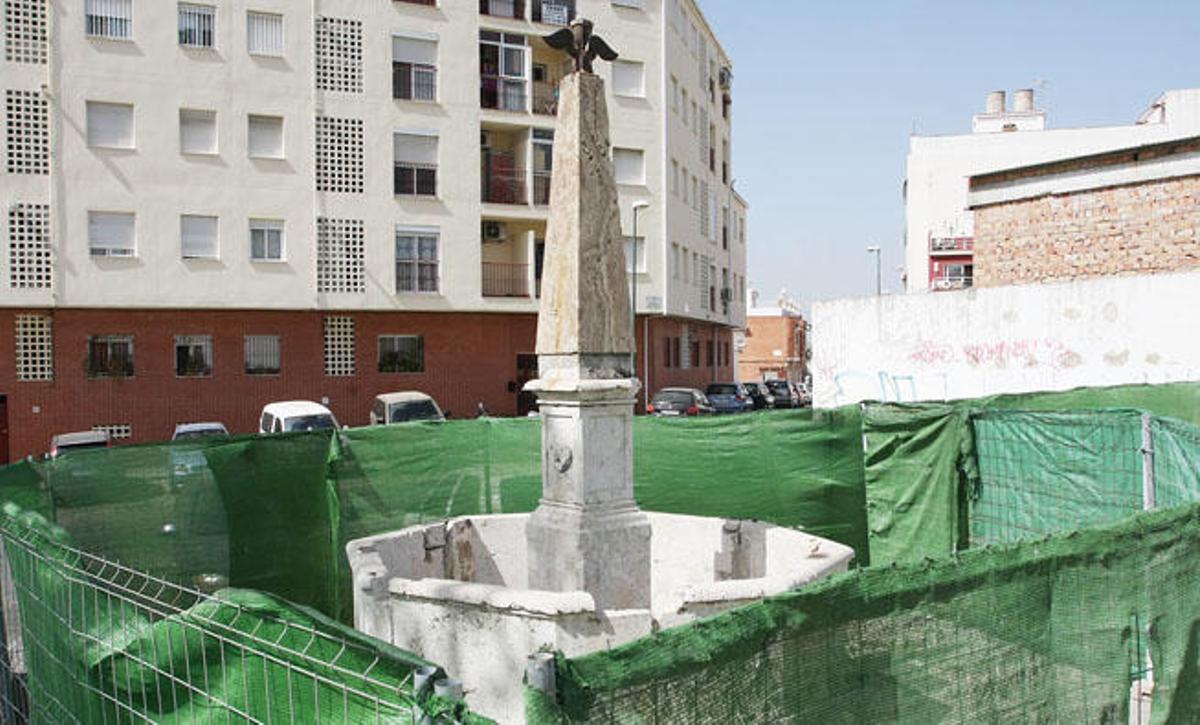 Vida nueva para la fuente de la plaza del Patrocinio