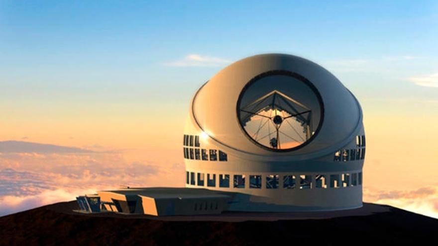 Así será el TMT, el gran telescopio al que opta La Palma.