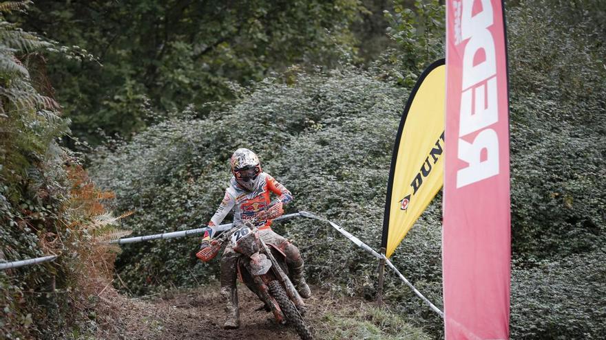 Josep García brilló en la prueba del Nacional de Enduro disputada este fin de semana en Infiesto