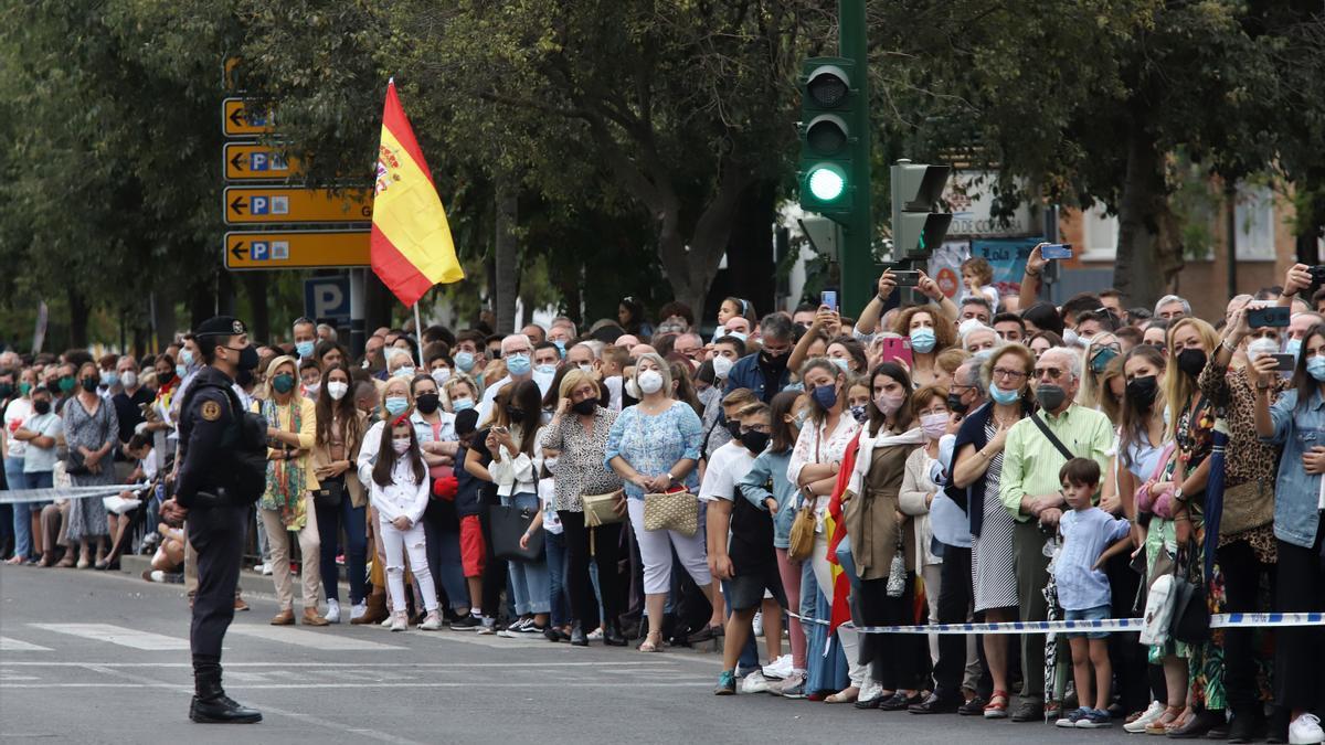 Parada militar y desfile de la Guardia Civil en Córdoba