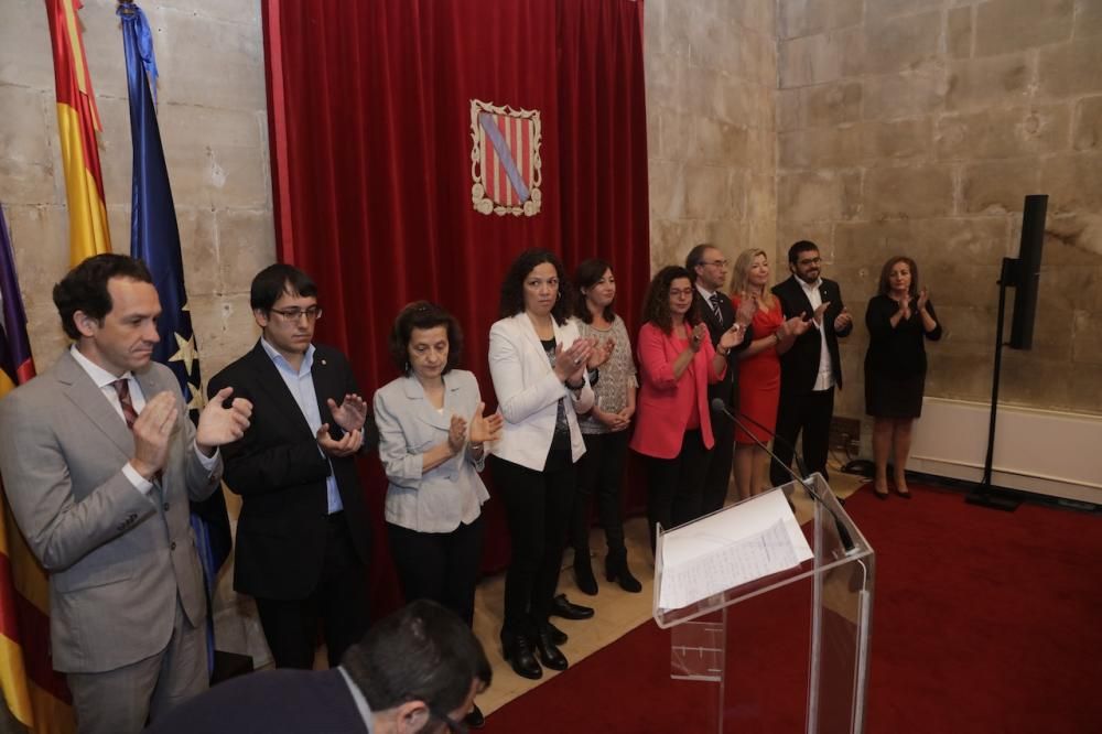 Toma de posesión de Fanny Tur como consellera de Cultura, Participación y Deportes