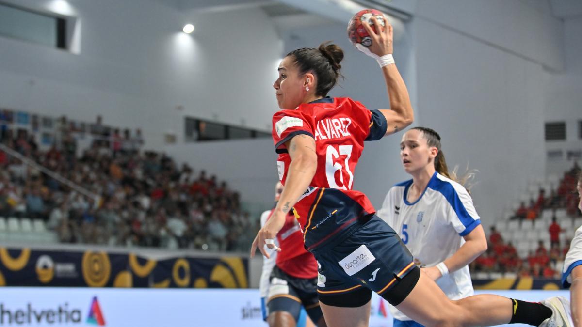 Elba Álvarez es cada vez más importante en la selección