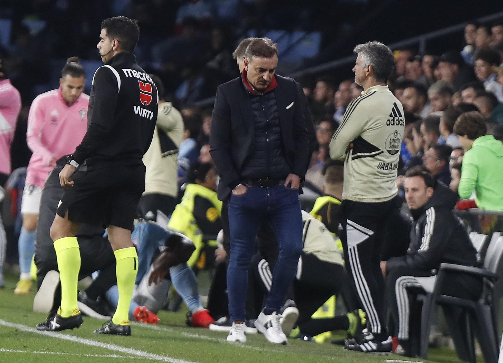 El Celta destituye a Carlos Carvalhal