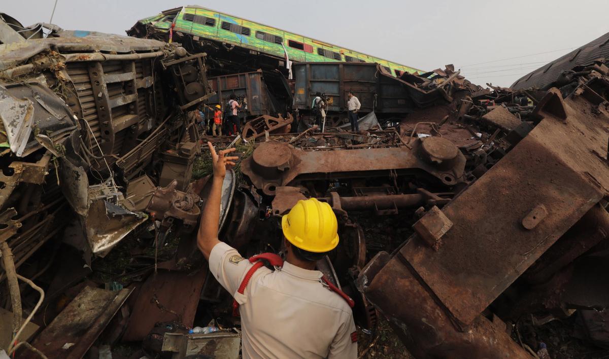 Accidente mortal de tren en la India