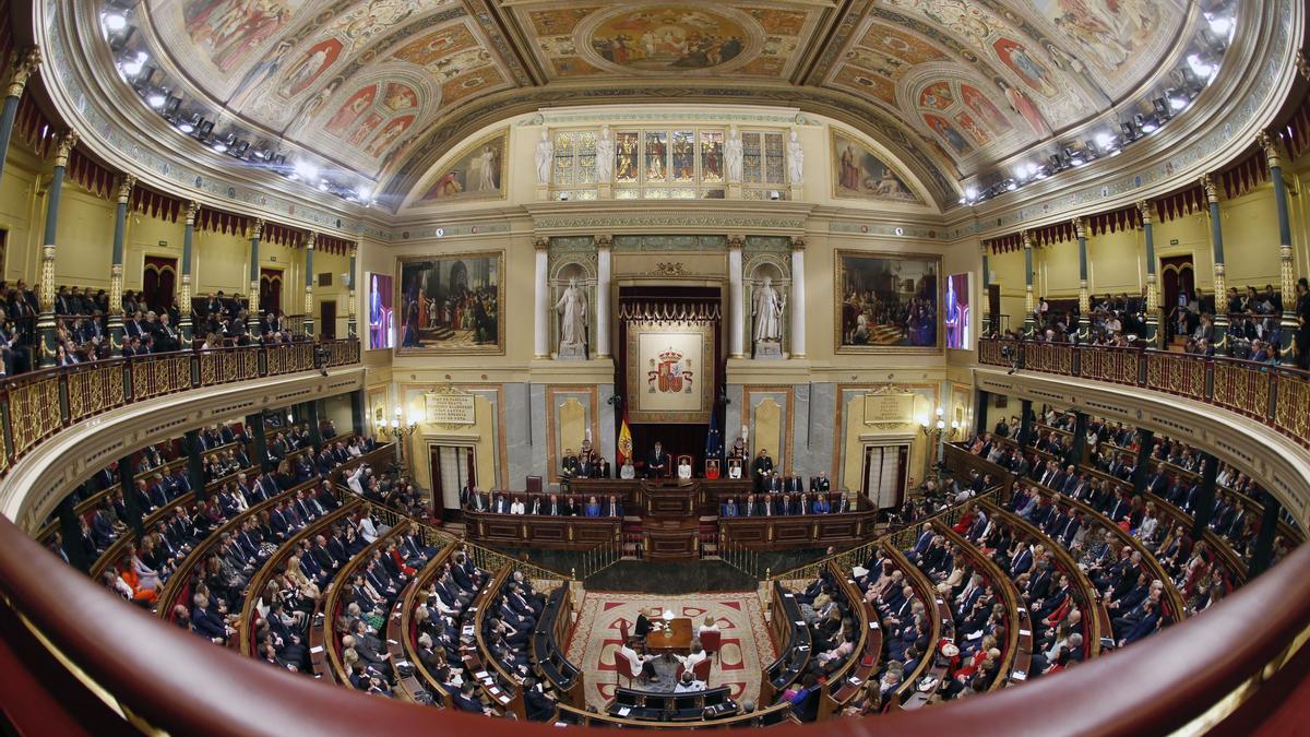 Una imagen de archivo del Congreso de los Diputados.