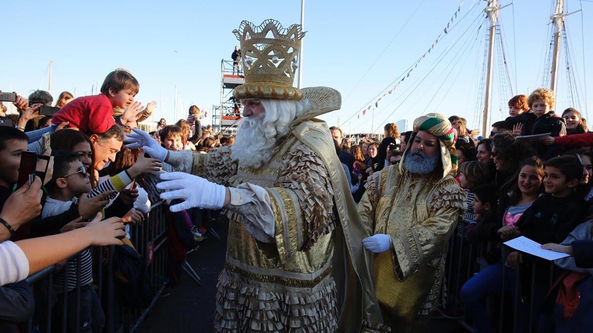 Cabalgata de los Reyes Magos.