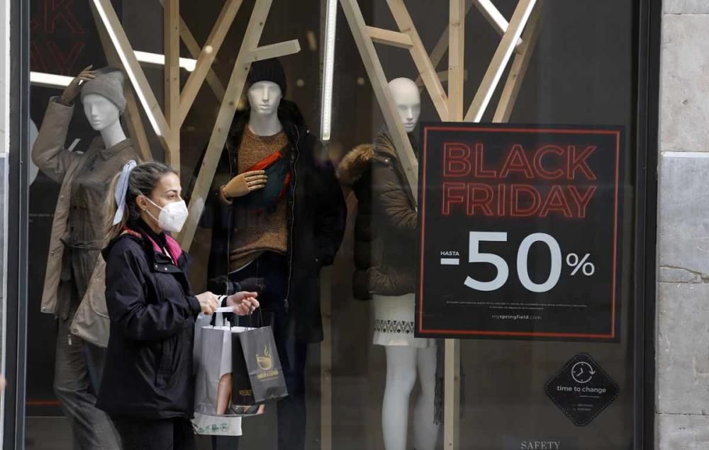 Compras por el Black Friday en Málaga