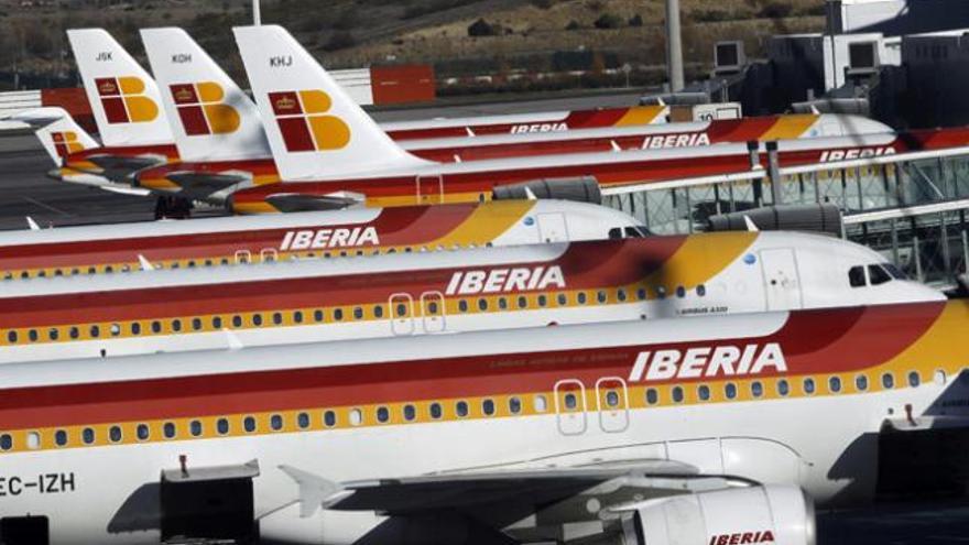 Los tripulantes de Iberia inician su jornada de huelga