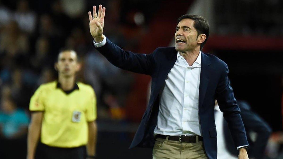 Marcelino, entrenador del Valencia