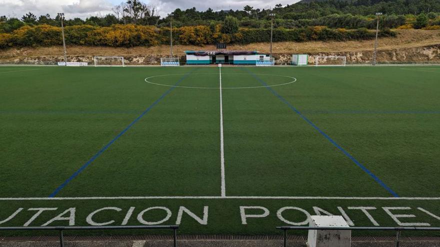 Campo de Fútbol de Augas Férreas de A Cañiza.