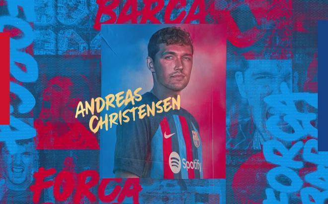 Christensen firmó libre tras terminar contrato con el Chelsea