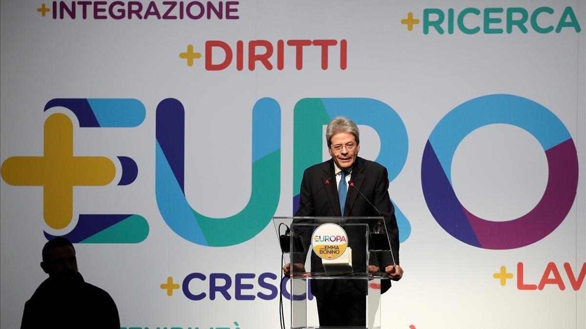 lainz41890838 italian prime minister paolo gentiloni talks during the pres180203125501