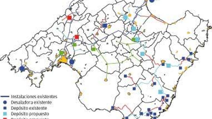 Ampliación de las infraestructuras de agua potable en Mallorca 2016