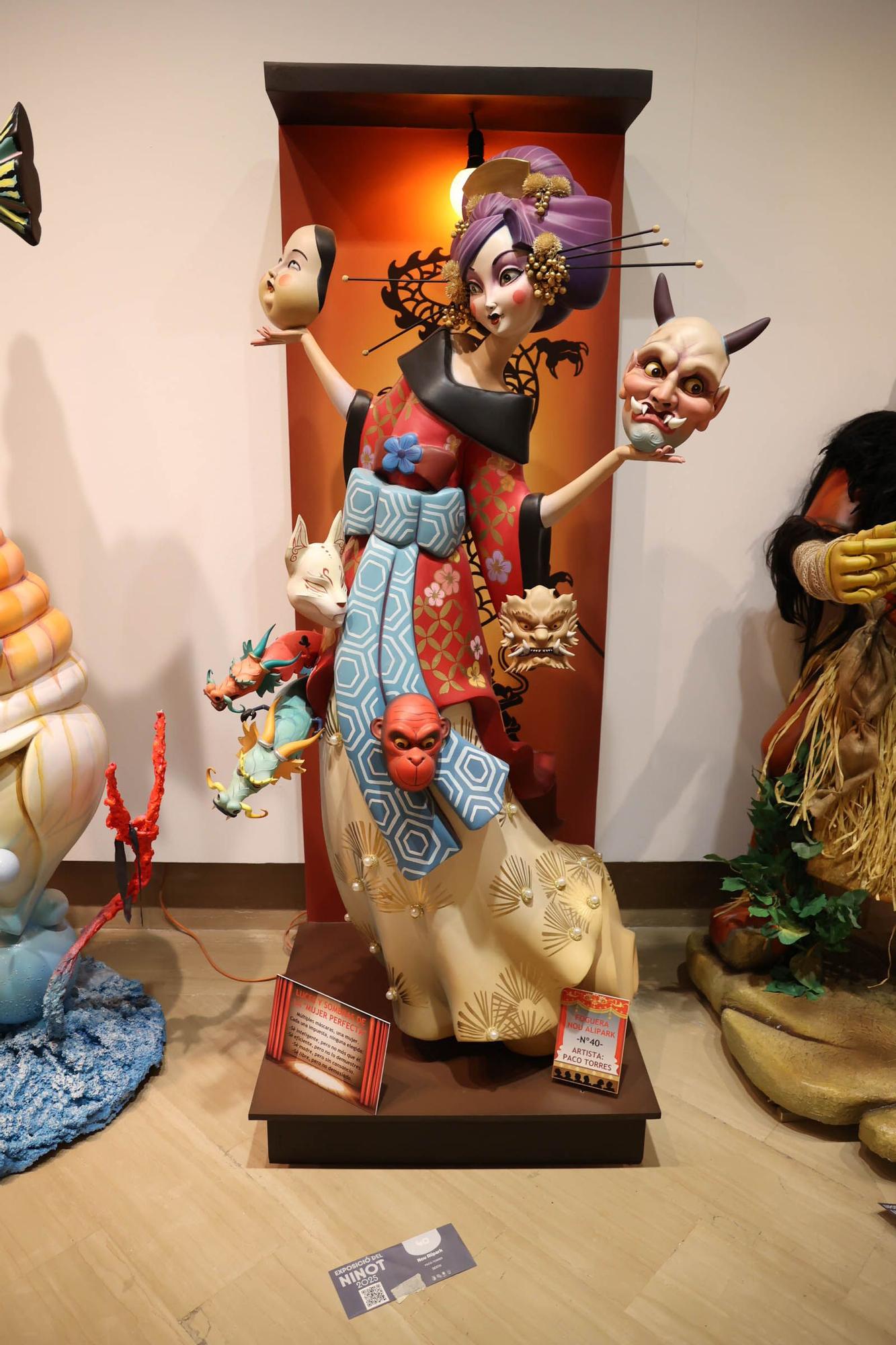 Exposición del Ninot adulto de las hogueras 2025