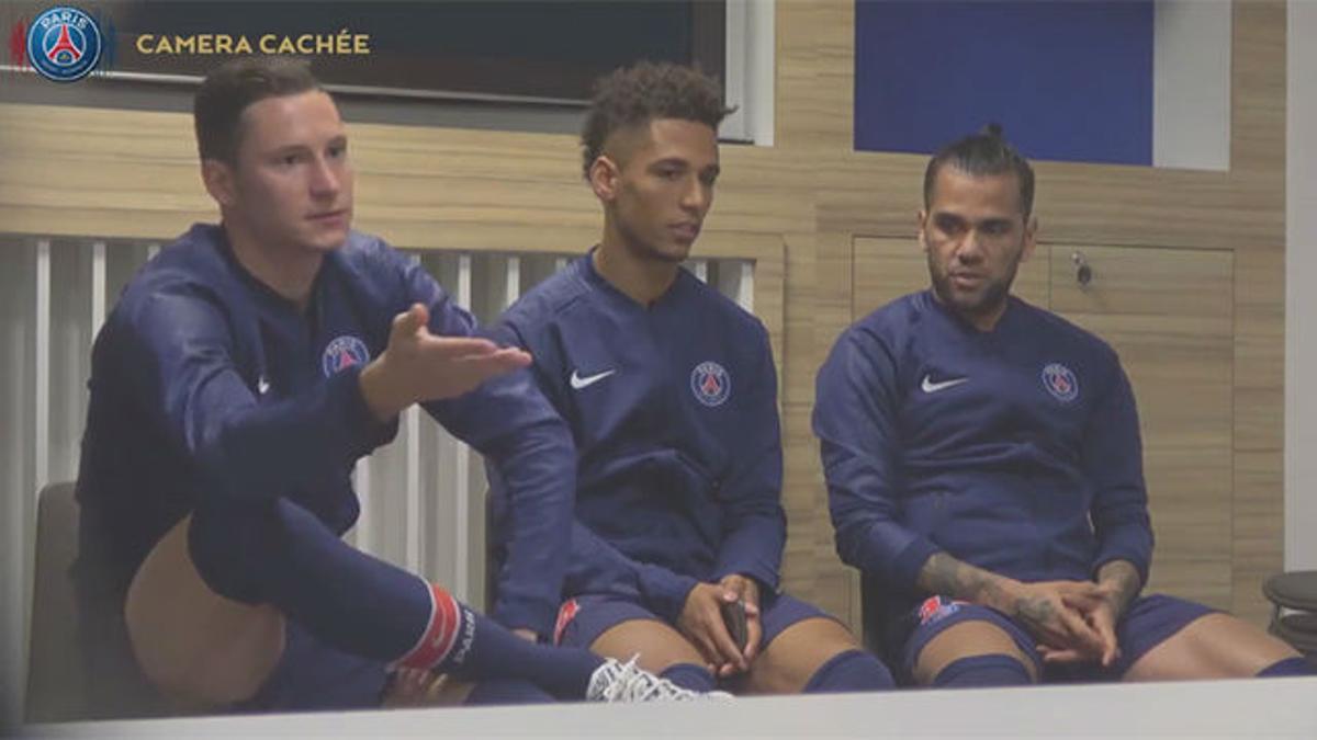 Cámara oculta para mostrar a los jugadores del PSG las nuevas normas