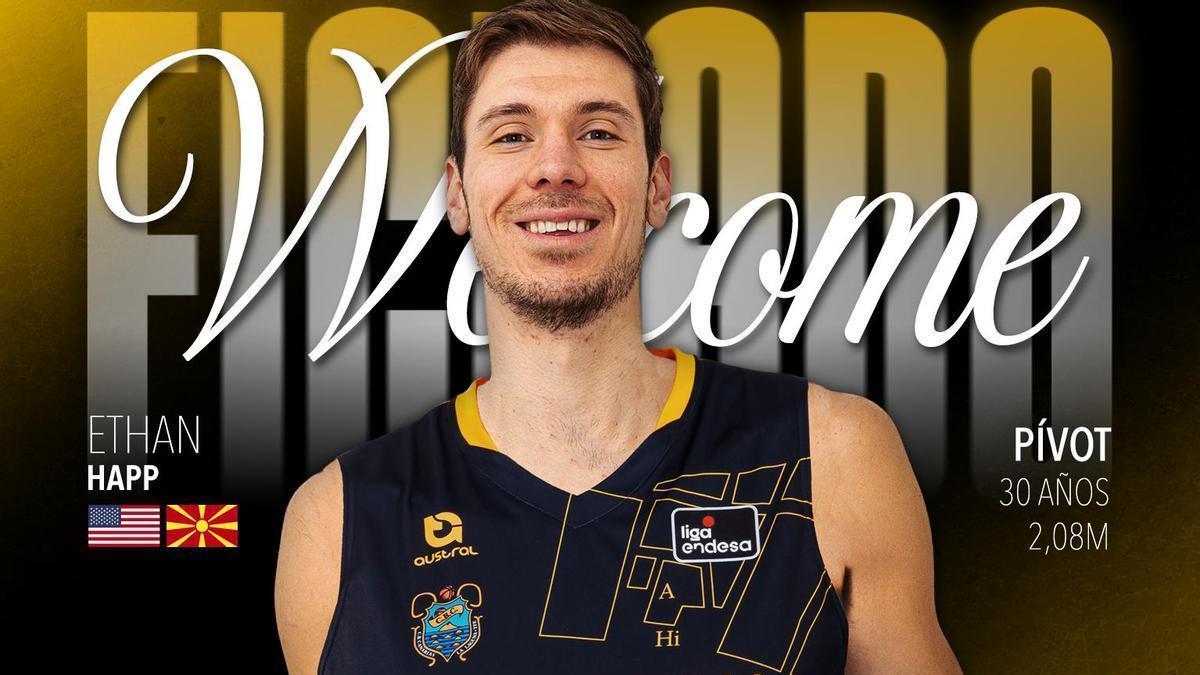 Ethan Happ, nuevo jugador de La Laguna Tenerife.