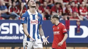 L’Espanyol cau a Pamplona i es jugarà la vida a Cornellà