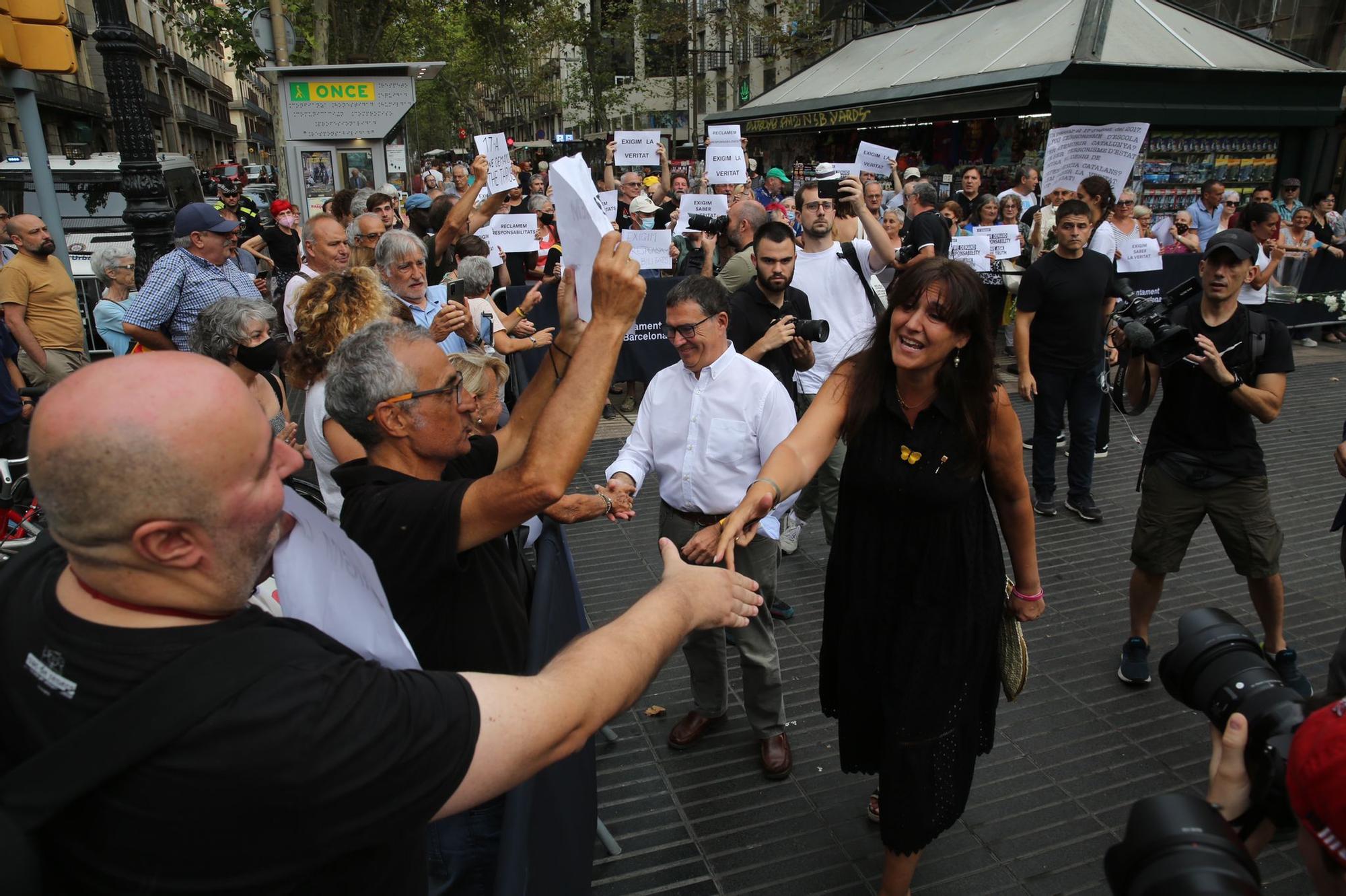 Barcelona no olvida cinco años después de la masacre terrorista que enmudeció La Rambla