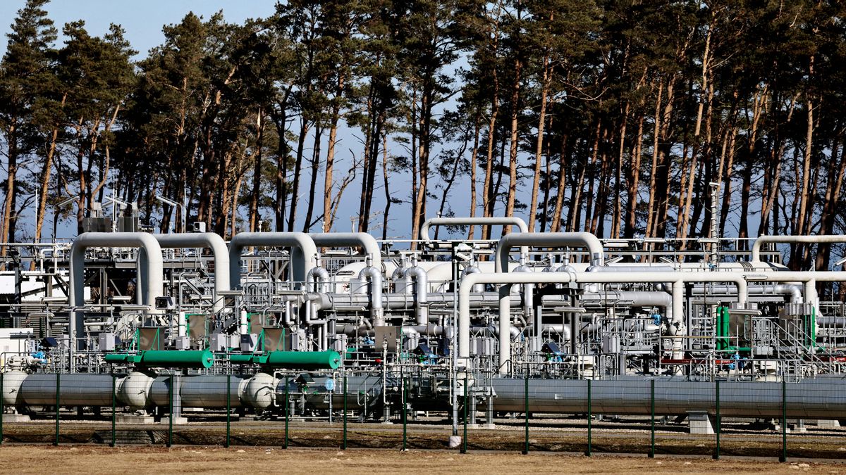 Instalaciones del gasoducto Nord Stream 1.