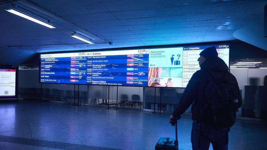 Renfe cancela varios AVE en Madrid y Alicante por la huelga de los minoritarios