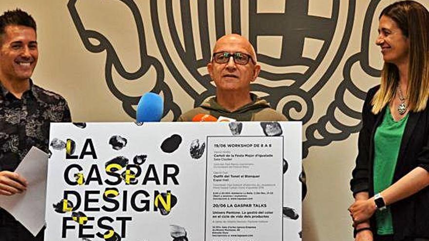 Presentació de la Gaspar Design Fest, en els dies previs a Sant Joan