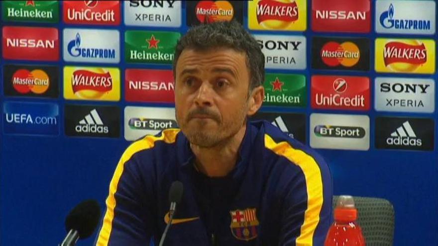 Luis Enrique, sobre la MSN: "Les digo 'abracadabra' y fluye la energía"