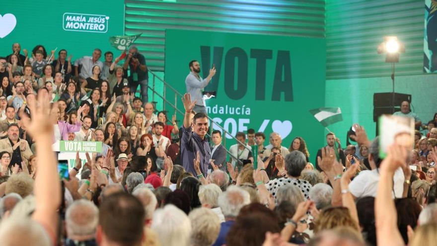 El PSOE se la juega en Andalucía y se asoma a su peor debacle del actual ciclo electoral: 