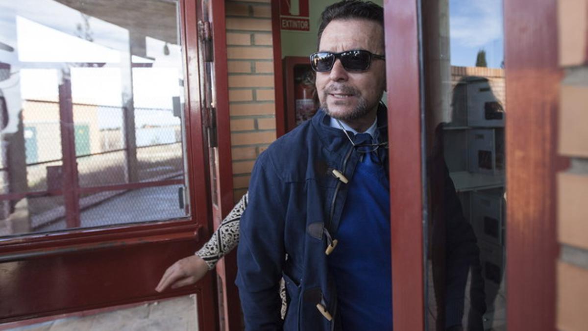Ortega Cano vuelve a prisión, el pasado marzo, tras un permiso penitenciario.