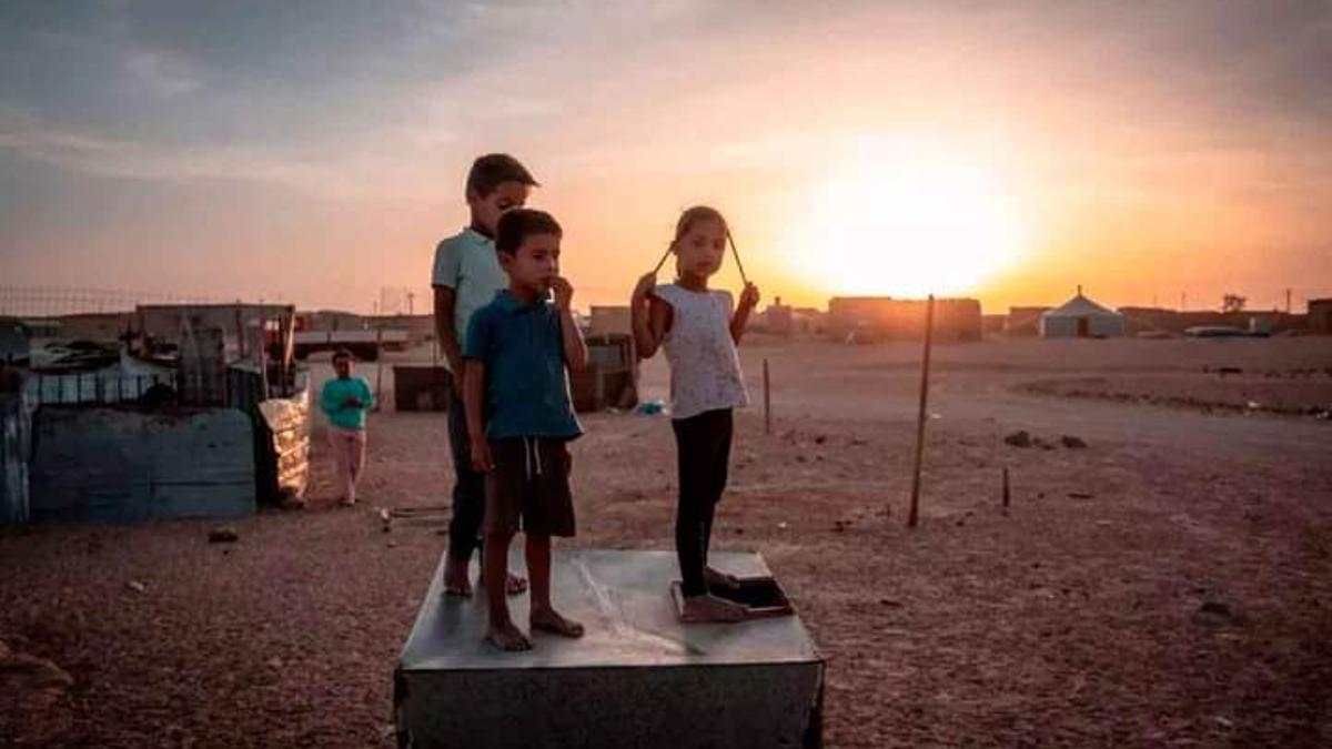Los niños y niñas saharauis han nacido en los campamentos de refugiados.