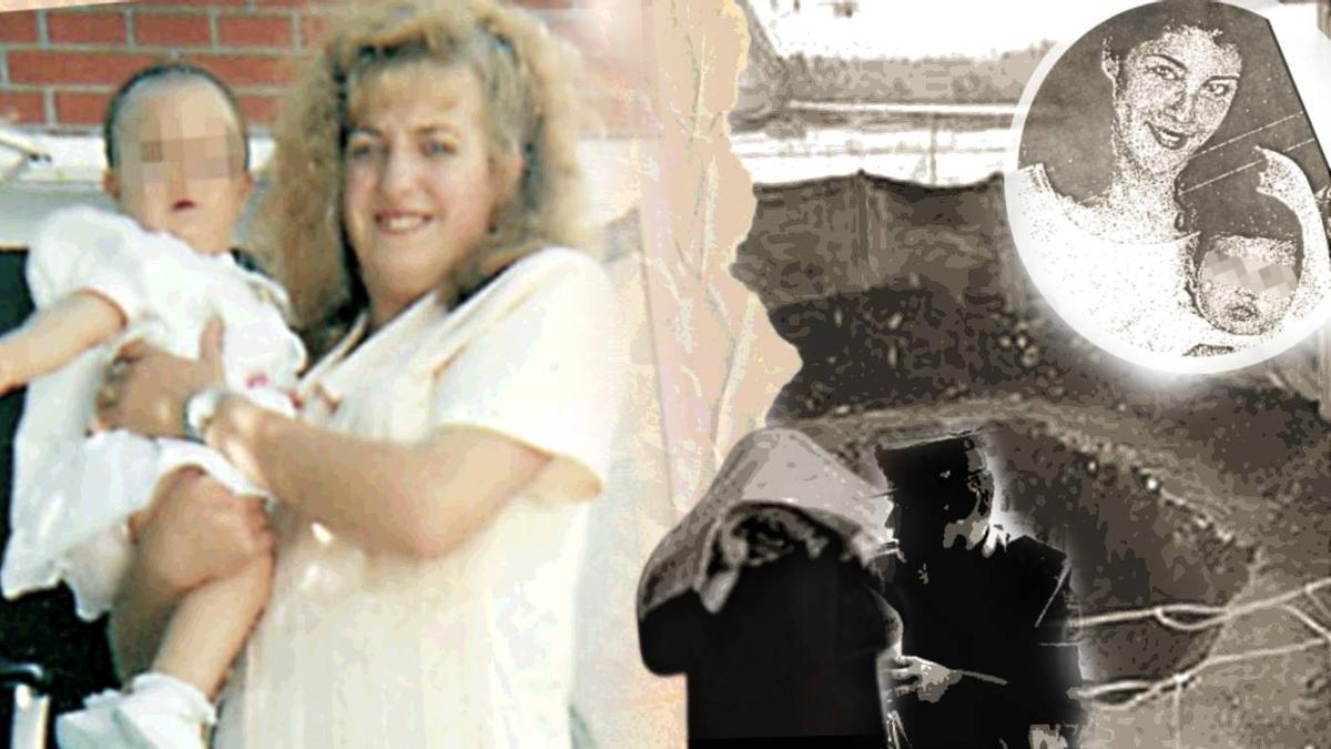 Isabel Marcos va ser detinguda el 20 de setembre del 2002 i condemnada a 28 anys de presó. A la dreta, Vanessa Lorente i el bebé Isabel Marcos va ser detinguda el 20 de setembre del 2002 i condemnada a 28 anys de presó. A la dreta, Vanessa Lorente i el bebé