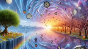 Recreación artísitca del tiempo negativo.