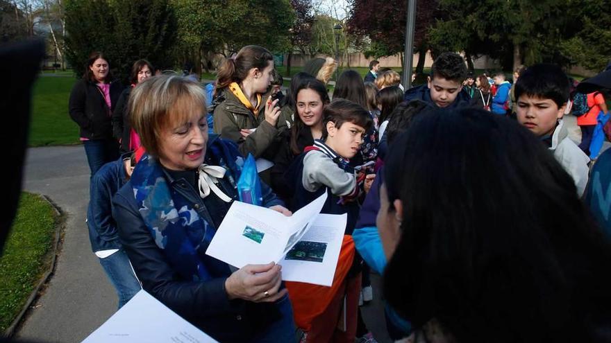 Clase de árboles autóctonos en asturiano