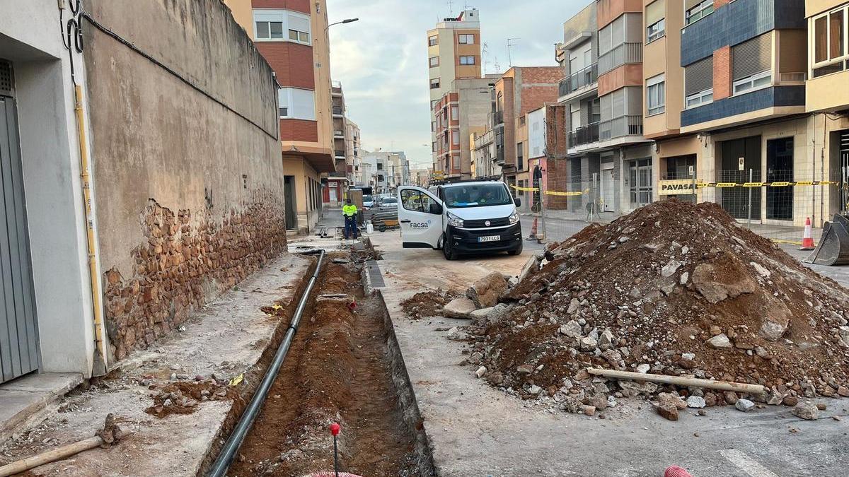 Los trabajos han comenzado en el tramo comprendido entre las avenidas Castelló y Constitución.
