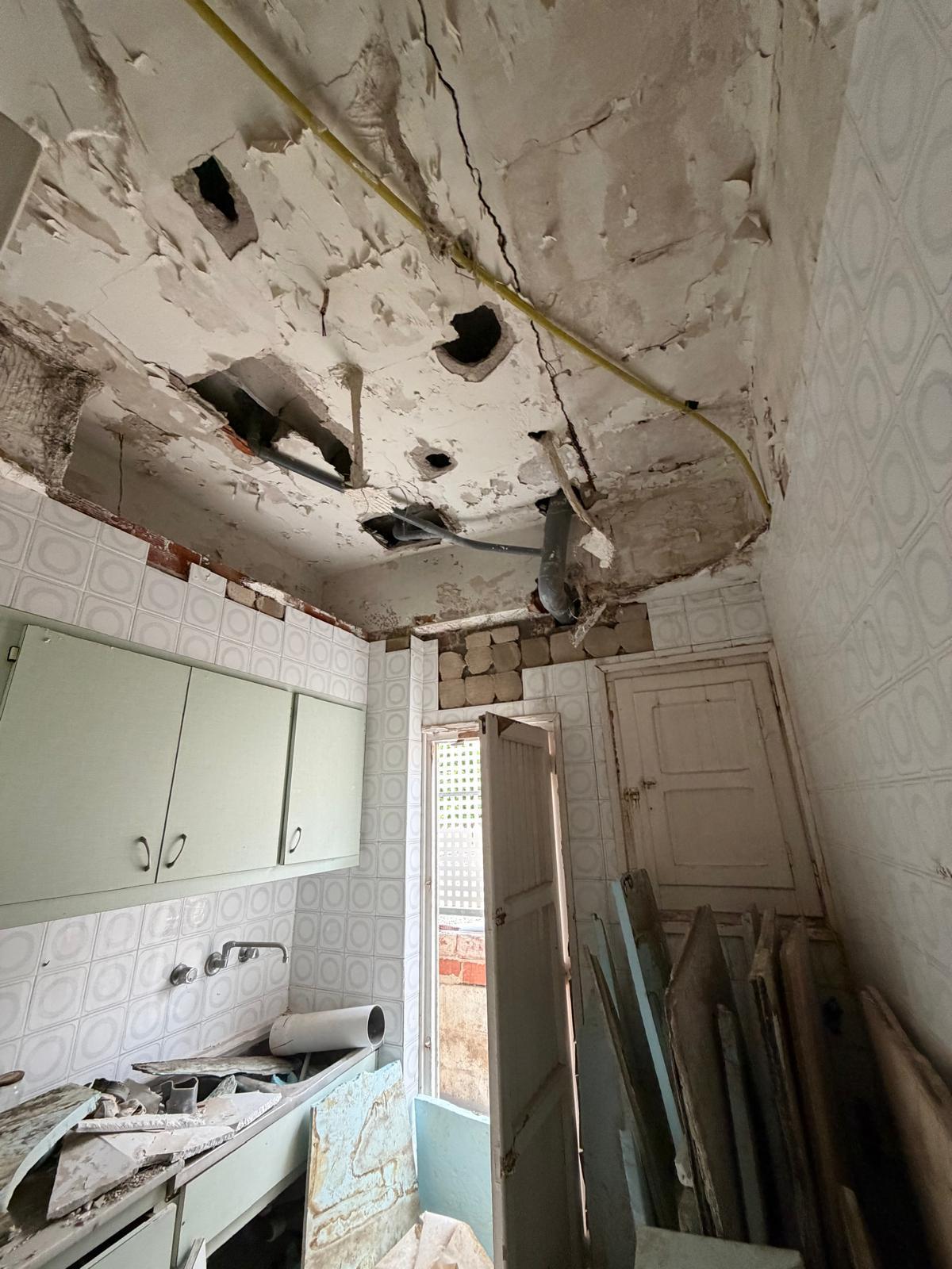 Así está el interior del antiguo edificio de Correos en Gandia