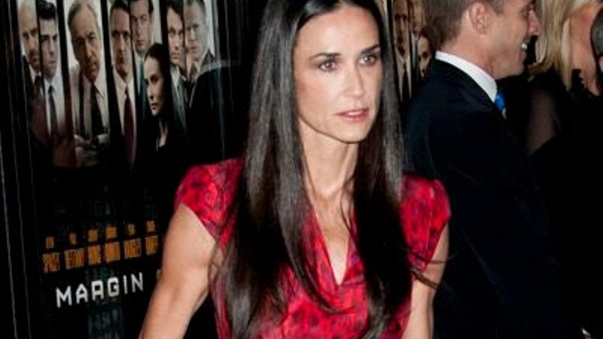 Demi Moore reconoce su extrema delgadez