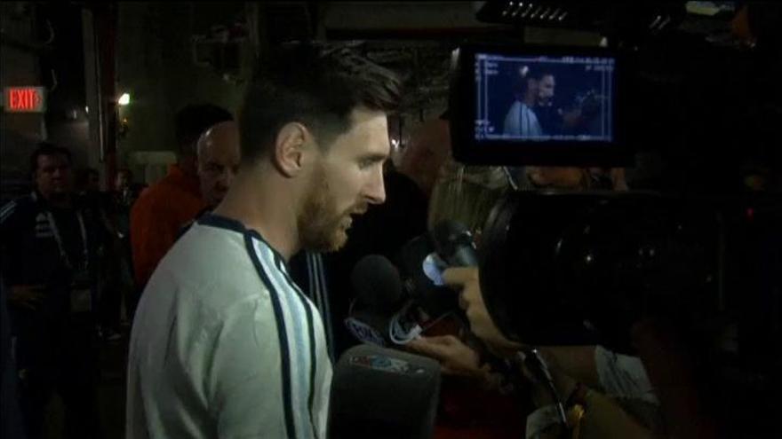 Messi: "Para mí la selección ya se terminó"