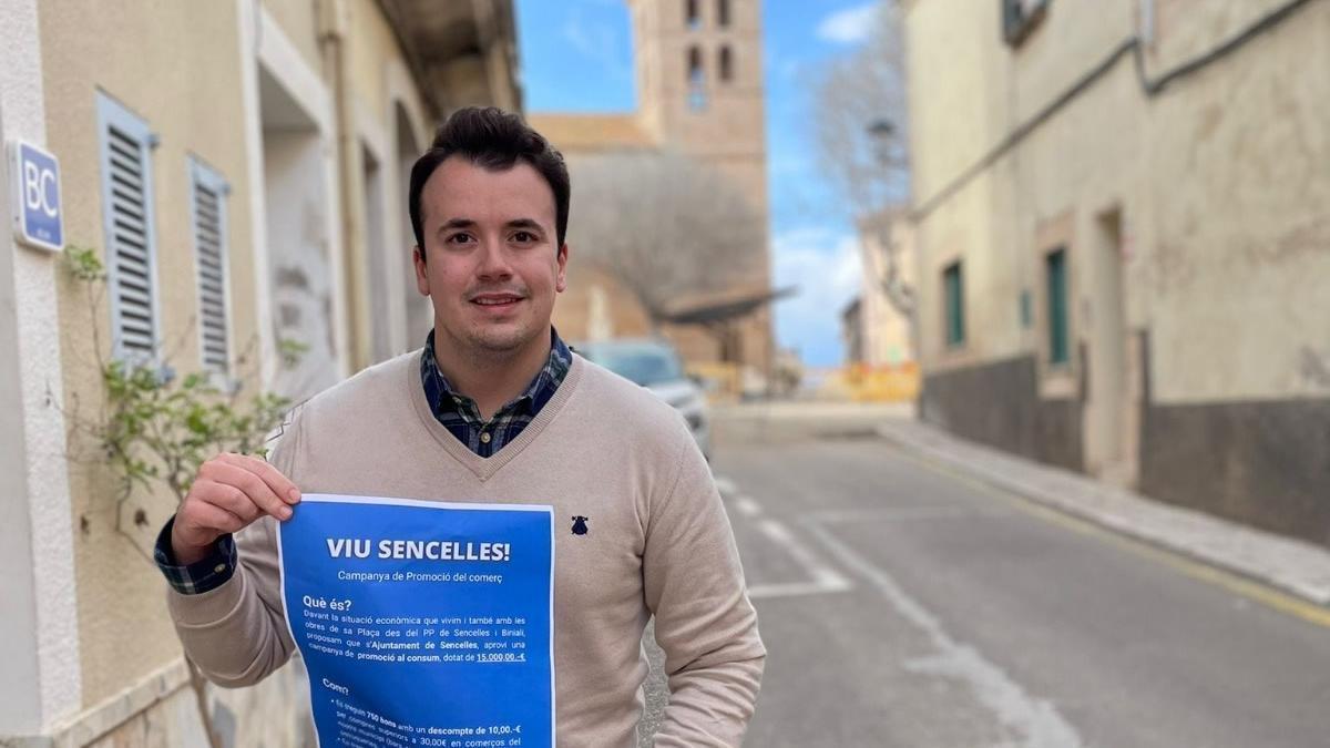 El candidato del PP a la alcaldía de Sencelles, Toni Ferragut.