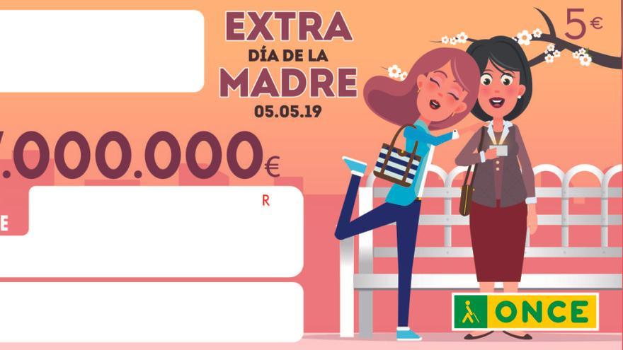 Cupón Extra del día de la madre de la ONCE los premios del sorteo más esperado con premios en Sitges, Reus, Valladolid y Campello