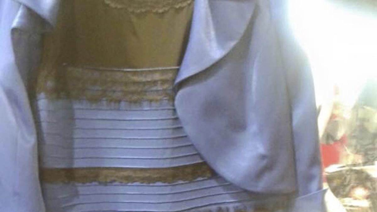 El vestido que cada uno ve de un color