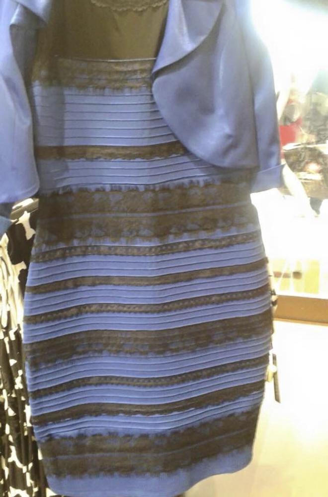 El vestido que cada uno ve de un color