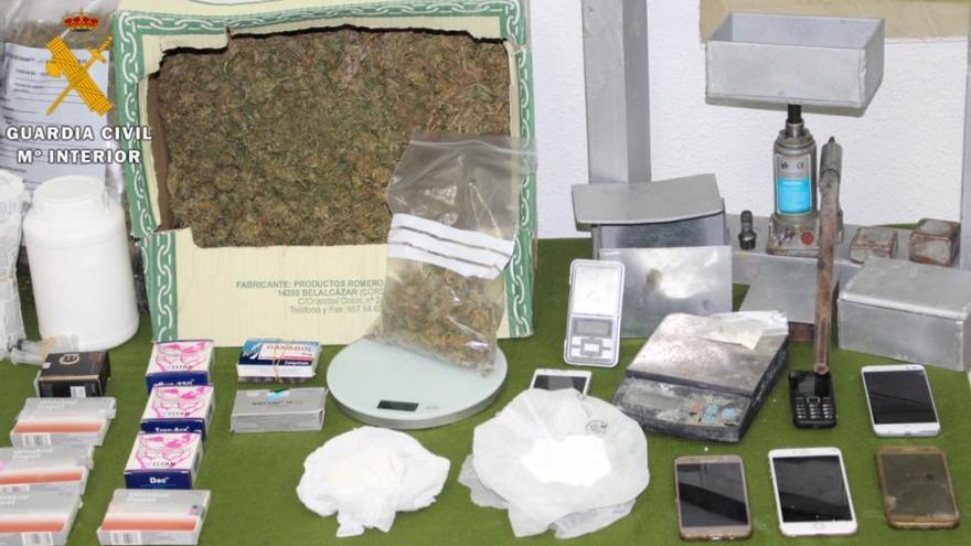 Desarticulado un laboratorio de cocaína en Pozoblanco