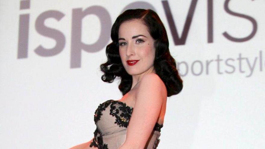 La reina del burlesque Dita Von Teese.