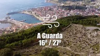 El tiempo en A Guarda: previsión meteorológica para hoy, miércoles 16 de septiembre