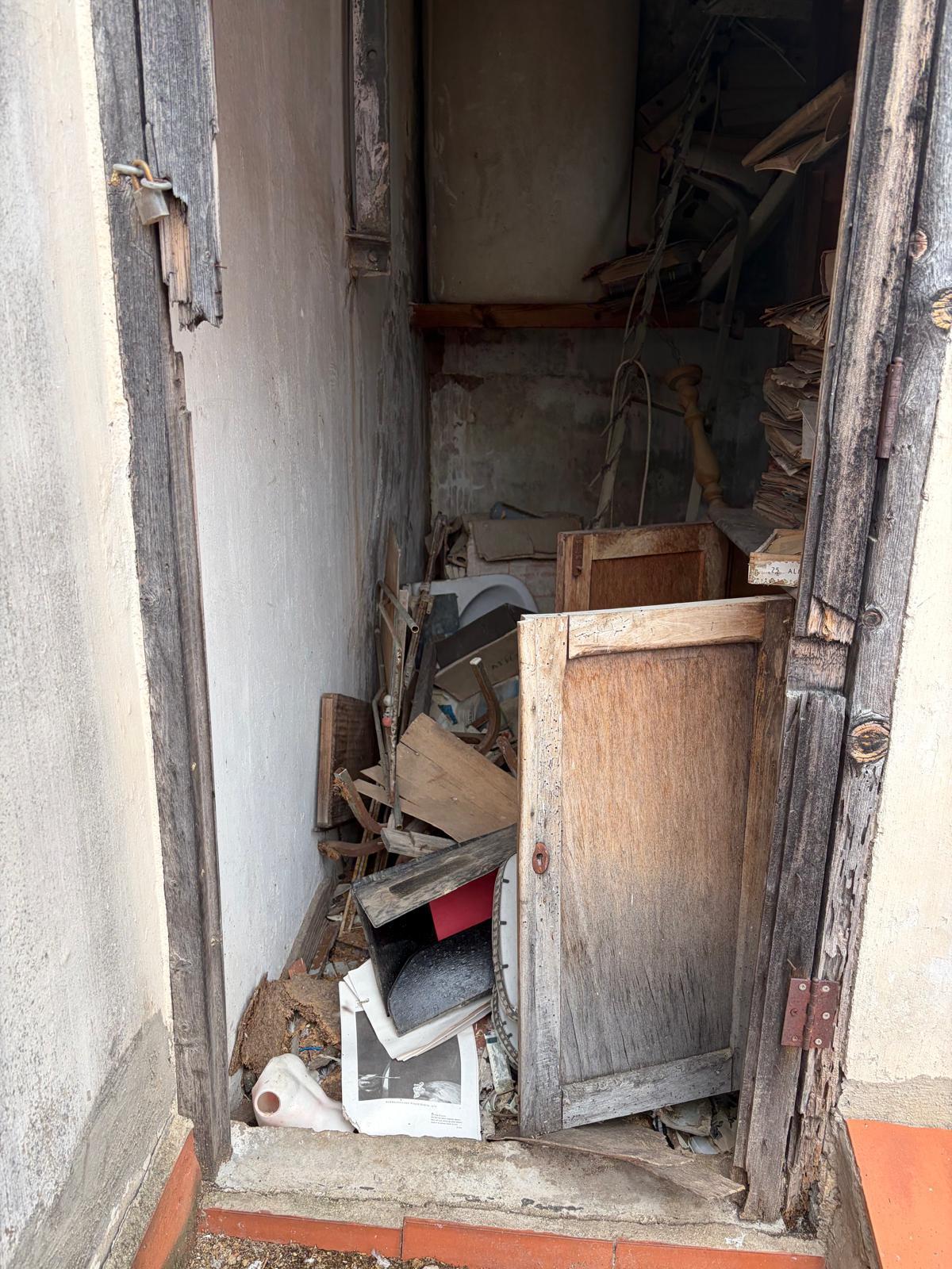 Así está el interior del antiguo edificio de Correos en Gandia