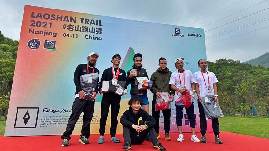 Daniel Pérez, la historia del allandés que triunfa en China ganando carreras de montaña